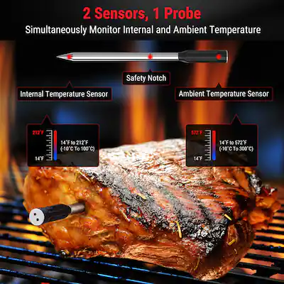 Temperature Probe Best Wireless Smart Meat Thermometer ThermoPro