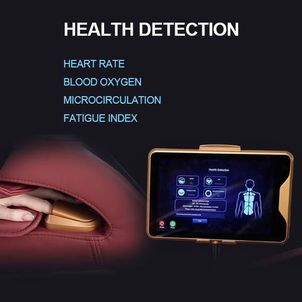 HEALTH DETECTION

HEART RATE
BLOOD OXYGEN
MICROCIRCULATION
FATIGUE INDEX

Health Detection

N
Prique & das Dietary

Nama advesserunge HE BIKINGS Food - sum Minutodos 6841 legar His 
Est
PVLLA