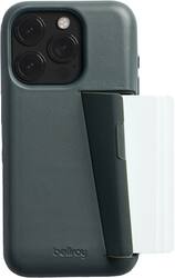 Bellroy - iPhone 15 Pro Max Leather Phone Case - 3 Card - Everglade - Front_Zoom