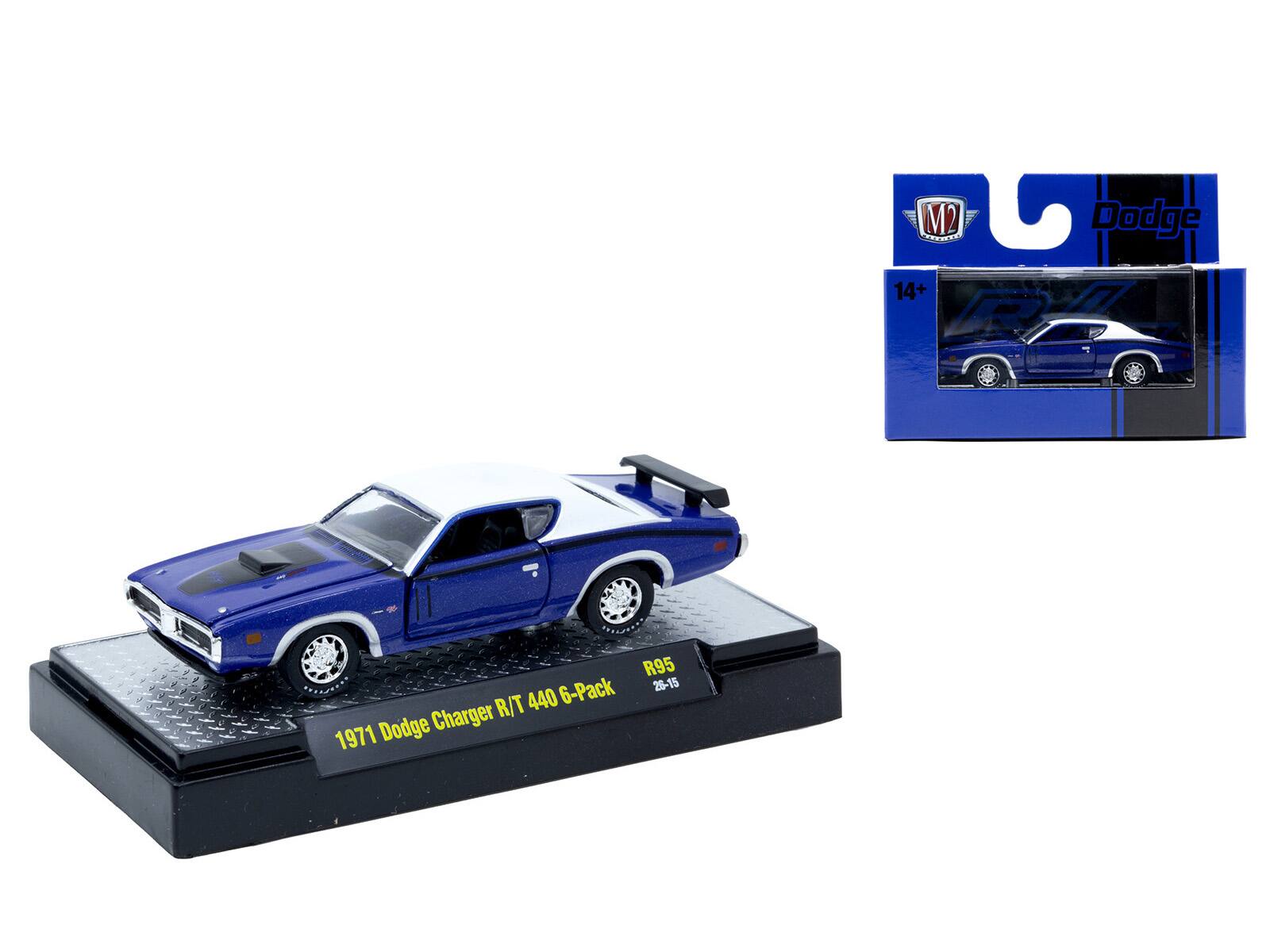 F M2 C Dodge 14+ - R95 6-Pack 26-15 R/T 440 Dodge Charger 1971