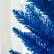Alt View 8. Homcom - Artificial Pencil Christmas Tree, Slim Xmas Tree with 499 Realistic Branch Tips and Plastic Stand - blue.