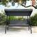 Alt View 3. Costway - Costway 3-Seat Patio Swing with Canopy with Removable Cushions & Side Pockets Stand - Gray.