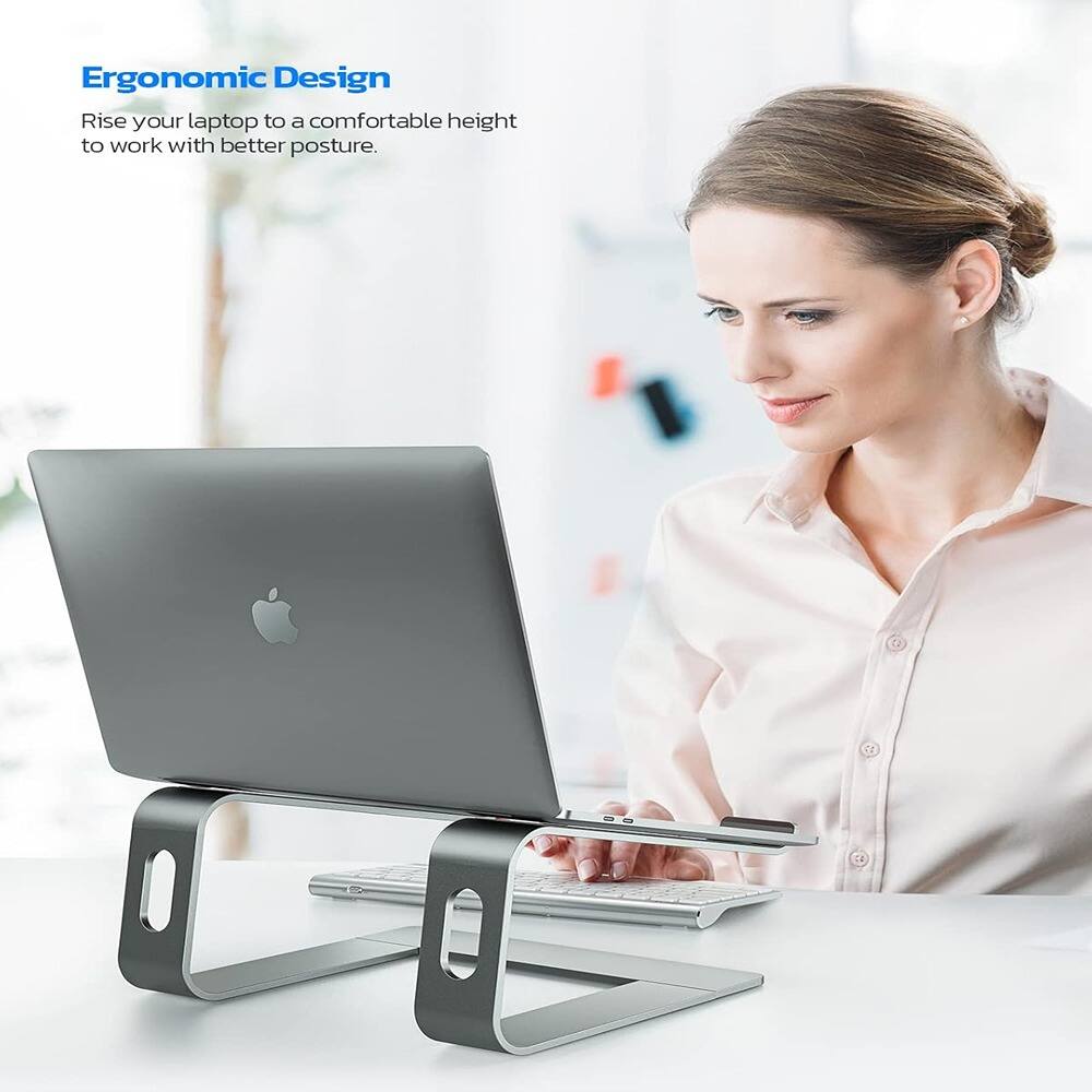 Ergonomic Design

Rise your laptop to a comfortable height to work with better posture.