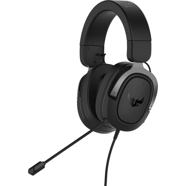 ASUS - TUF Gaming H3 Gaming Headset - Stereo - Mini-phone (3.5mm) - Wired - 32 Ohm - 20 Hz to 20 kHz - Over-the-head - Binaural - Unknown