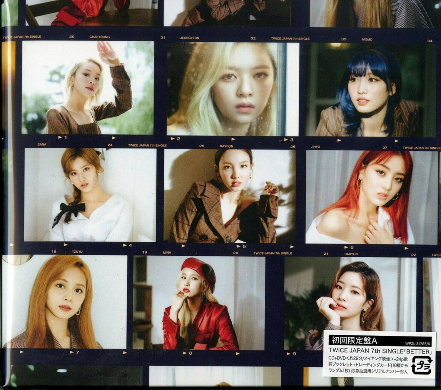TWICE Better (Version A) (incl. DVD + Booklet) COMPACT DISCS [CD ...