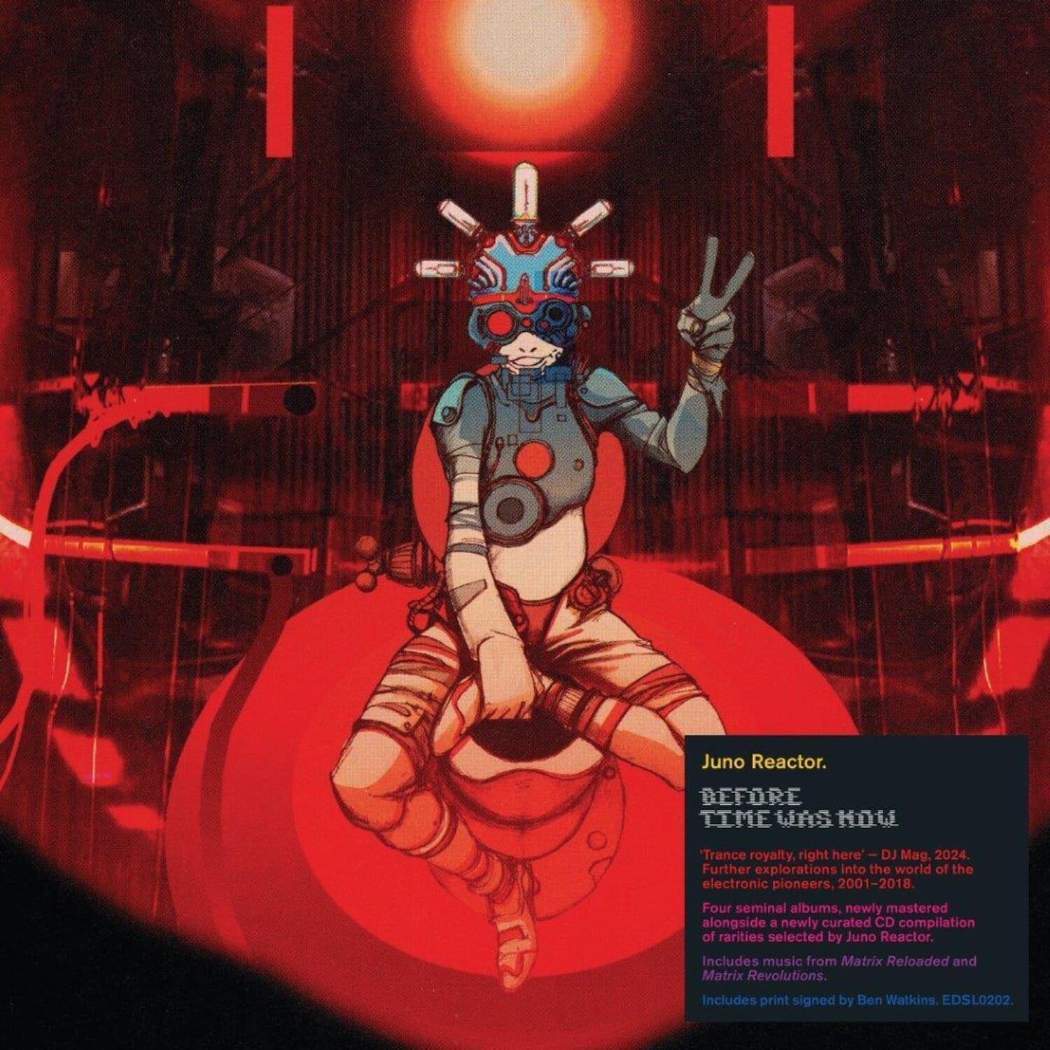 Juno Reactor - Before Time Was Now - Deluxe Autographed 5CD Boxset  - COMPACT DISCS