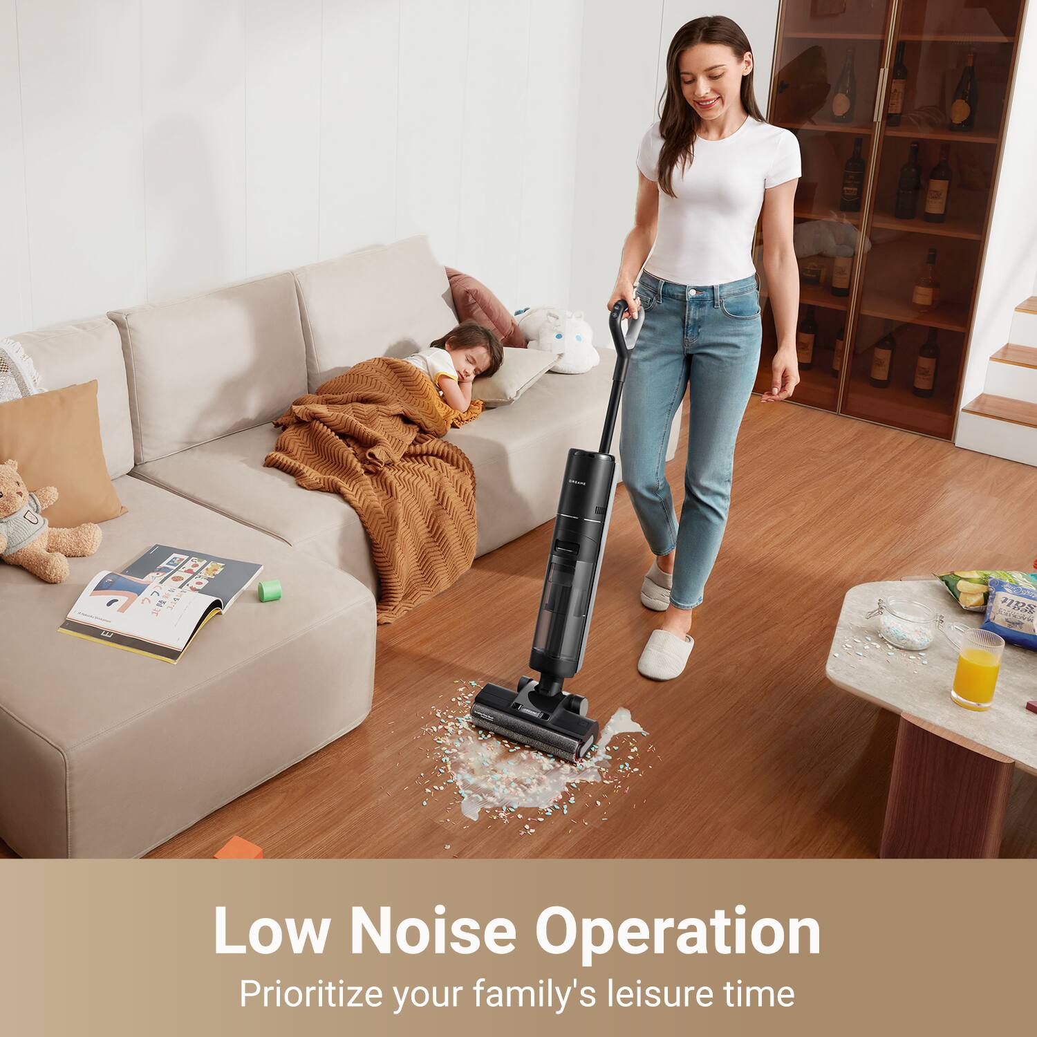 Low Noise Operation  
Prioritize your family's leisure time