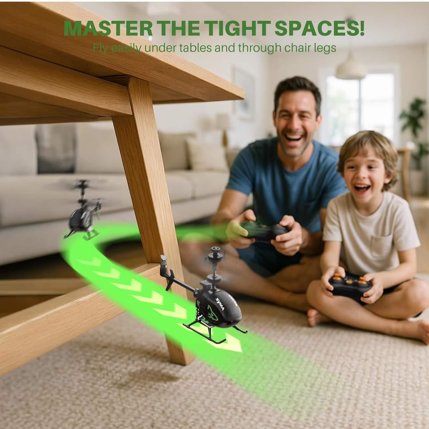 SYMA S100 Mini RC Helicopter with Altitude Hold, Gyro Stabilizer
