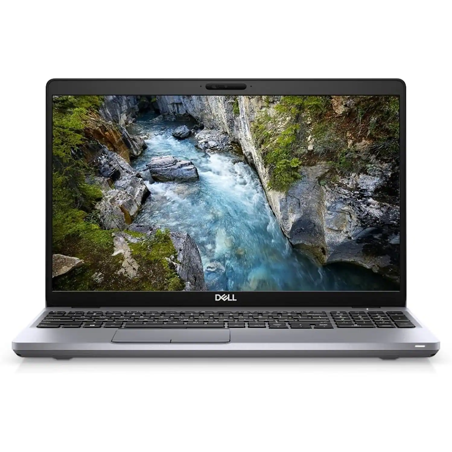 Front. Dell - Precision 3551 15.6" 32GB 512GB SSD Core™ i7-10850H 2.7GHz WIN11P, Grey - Gray.