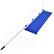 Alt View 12. Costway - 21ft Roof Snow Rake Removal Tool Lightweight w/ Adjustable Telescoping Handle - Silvery/Navy Blue.