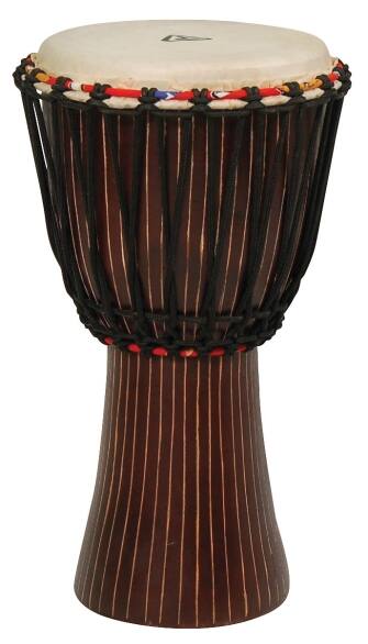 Tycoon Percussion - African Rope Tuned Djembe Drum, Hand Carved Mango Wood Body, Deep Bass & Sharp Slap Tones