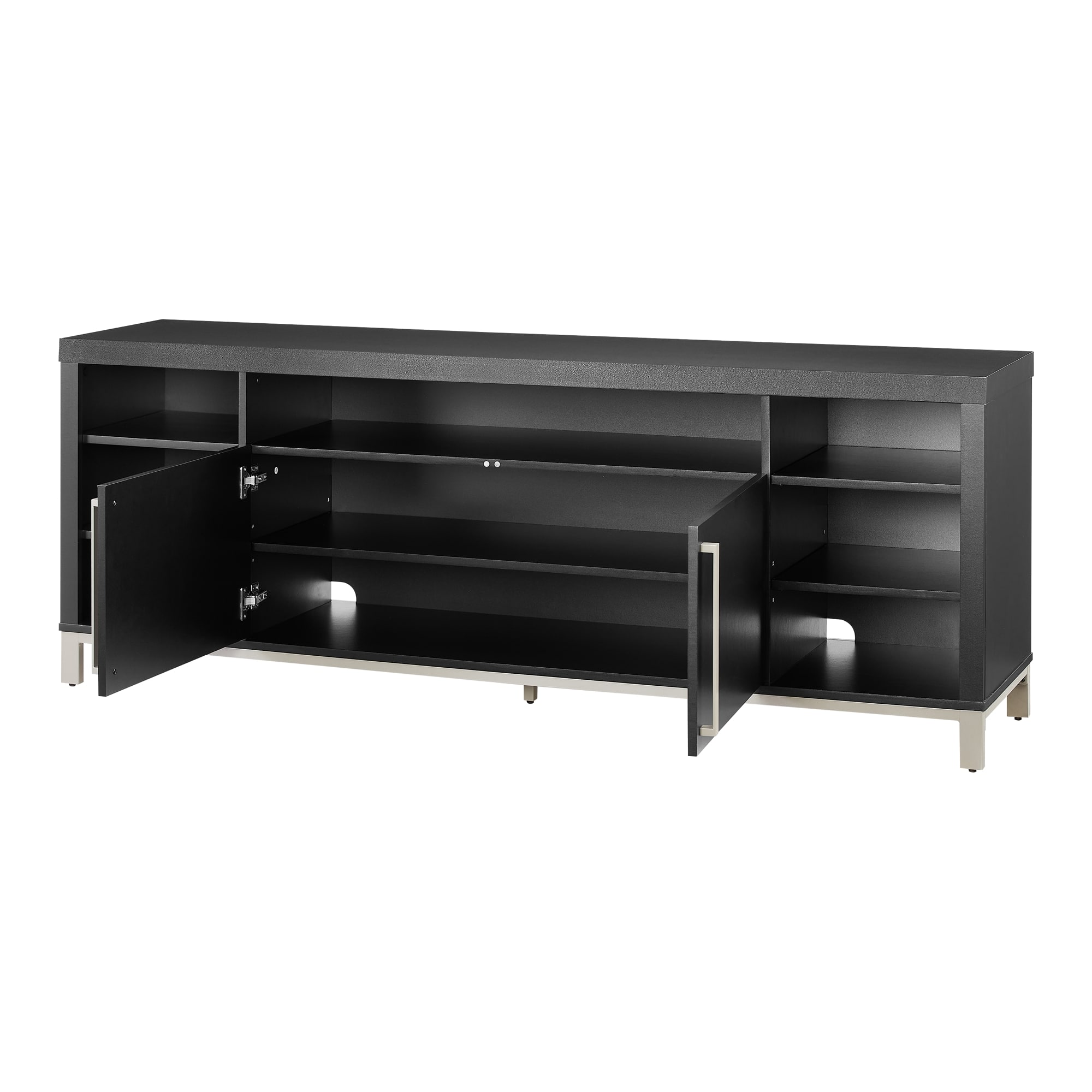 Alt View Zoom 33. Insignia™ - TV Stand for Most TVs Up to 80” with Gaming Nook - Black.