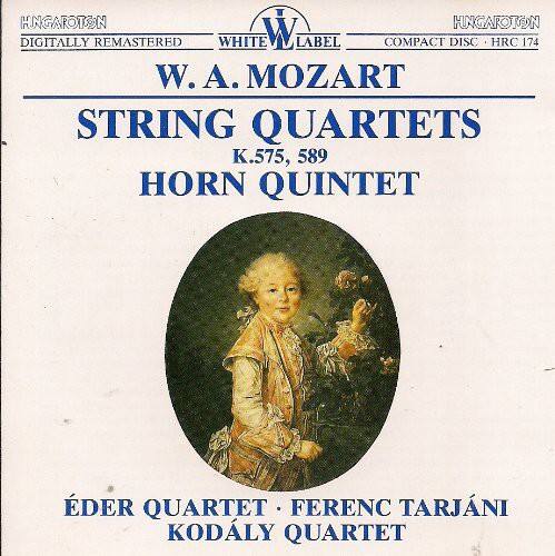Wolfgang Amadeus Mozart - String Quartets K 575 589 Horn Quintet   - COMPACT DISCS [CD] price history on PriceWatchPro