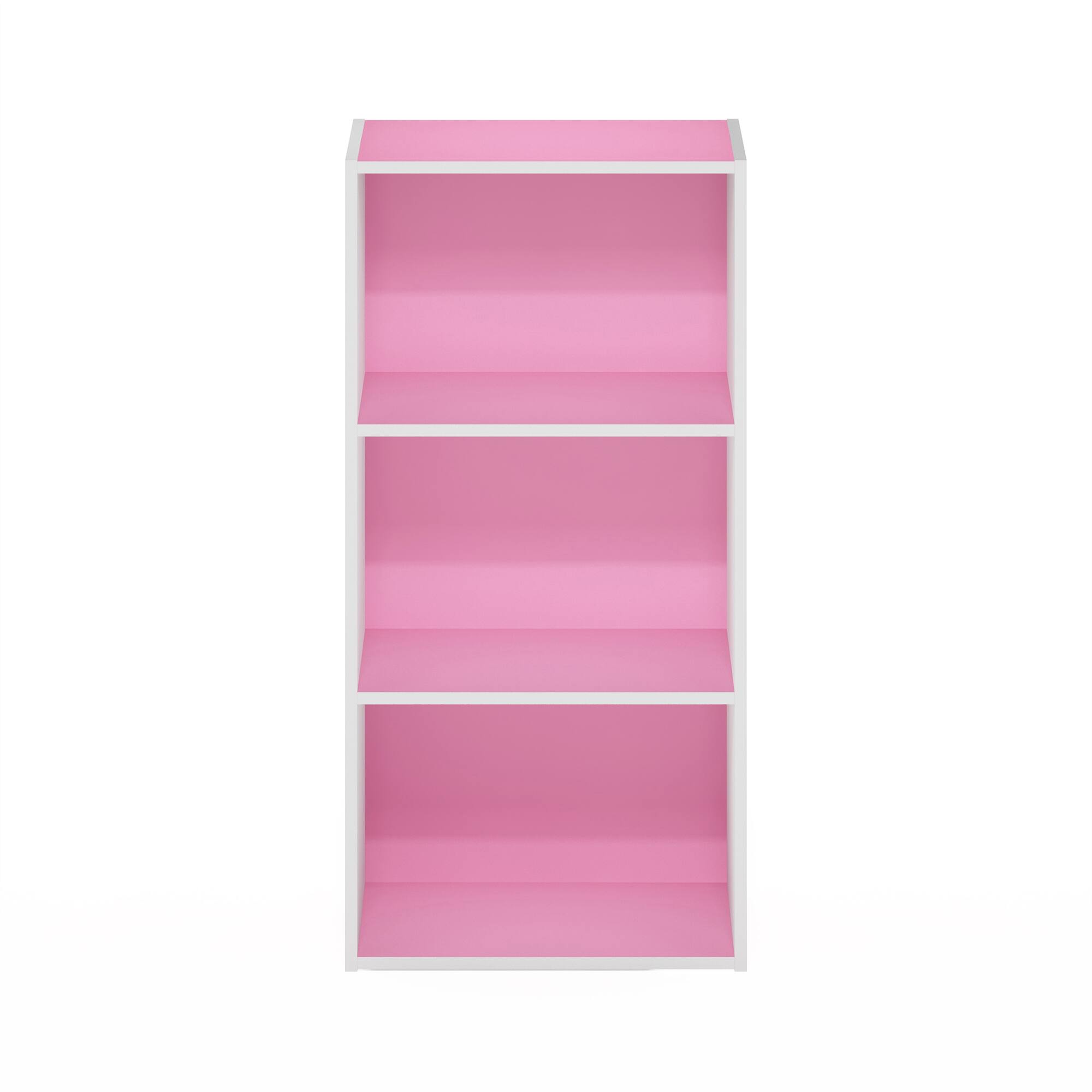 Alt View 1. Furinno - Pelli Cubic Storage Cabinet, Bookcase, Bookshelf, 9-Cube - White.
