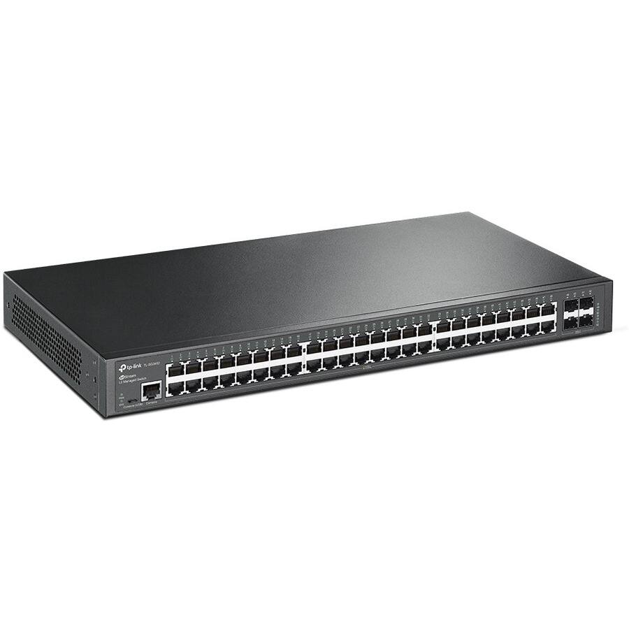 Alt View 1. TP-Link - TP-Link TL-SG3452 - JetStream 48-Port Gigabit L2 Managed Switch with 4 SFP Slots - Limited Lifetime Protection - Omada - Unknown.