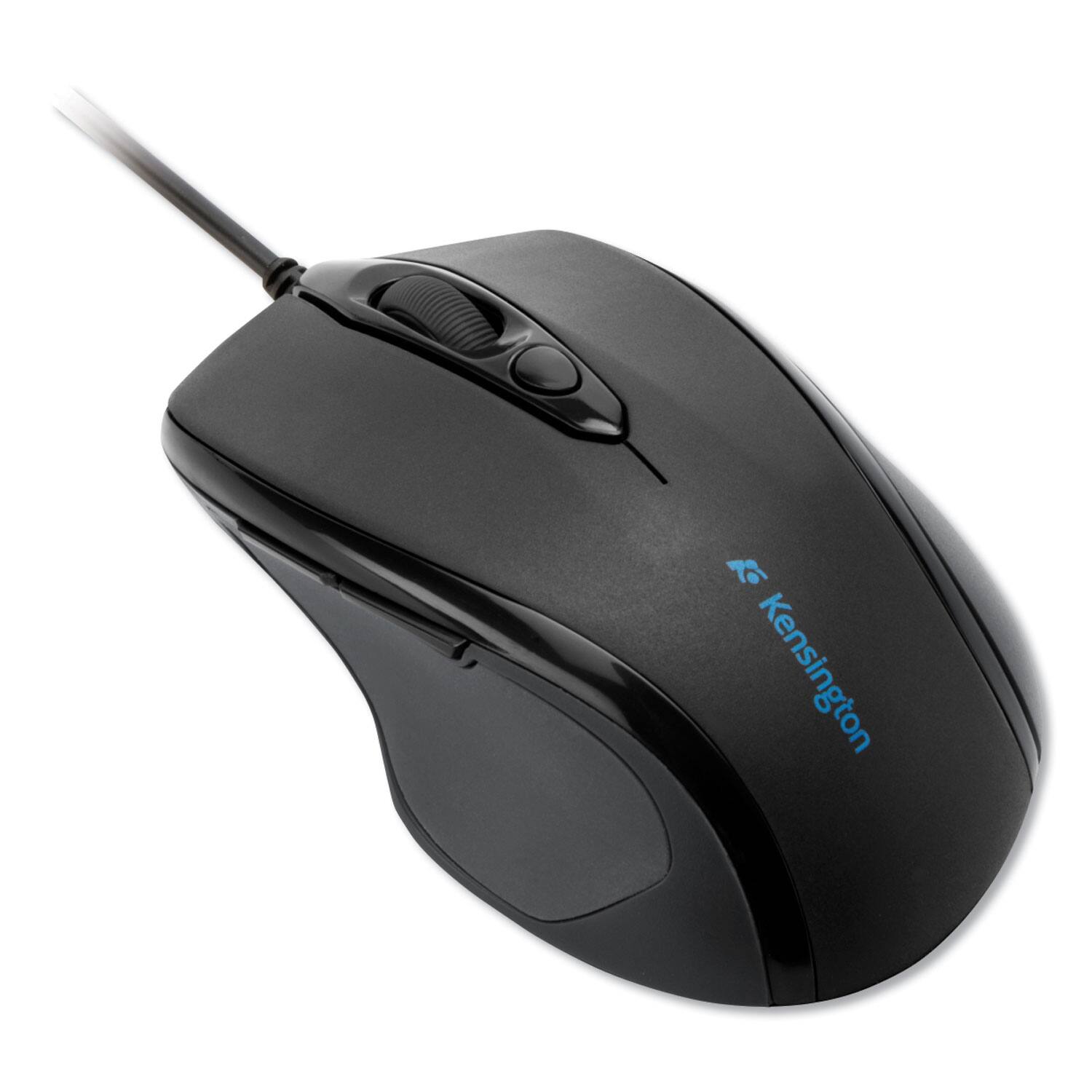Alt View 1. Kensington - K72355US Pro Fit USB 2.0 Wired Mid-Size Mouse for Right Hand Use - Black - Black.