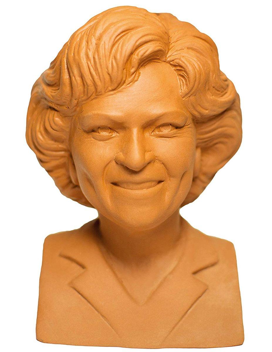 Alt View 10. Joseph Enterprises - Golden Girls Chia Pet Rose Decorative Pottery Planter - Green.