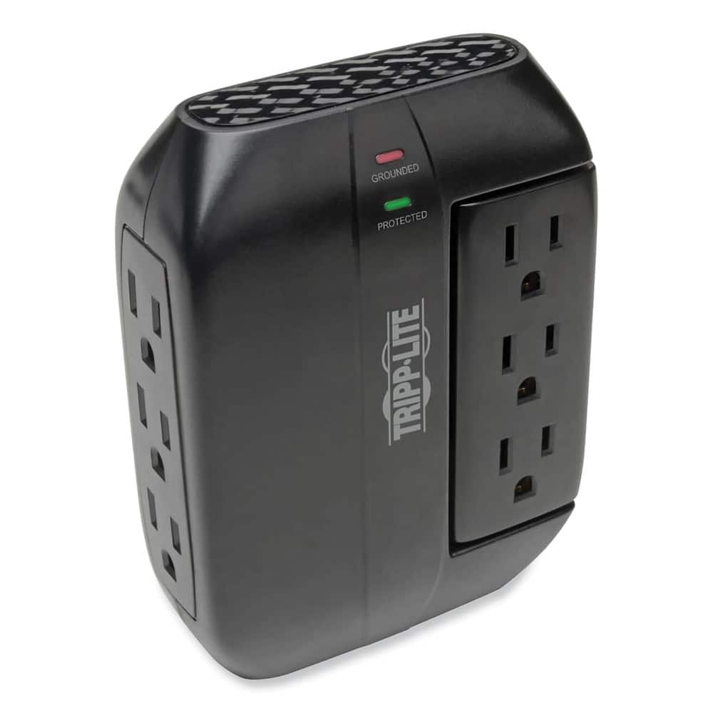 Tripp Lite - SWIVEL6 Protect It! 1500 J 6-Outlet Surge Protector - Black