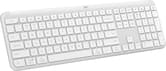 Logitech - K950 Signature Slim Full-size Wireless Keyboard for Windows and Mac with Quiet Typing - Off-White