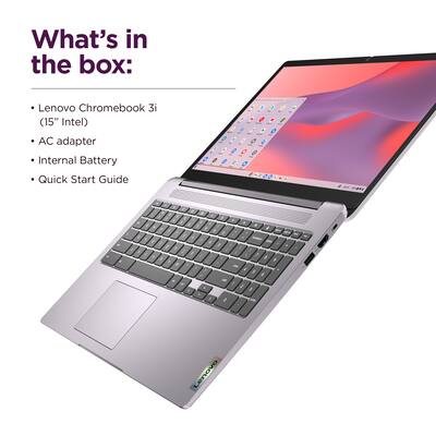 Lenovo IdeaPad 3i Chromebook Laptop 15.6 Lenovo IdeaPad 3i Chromebook Laptop 15.6