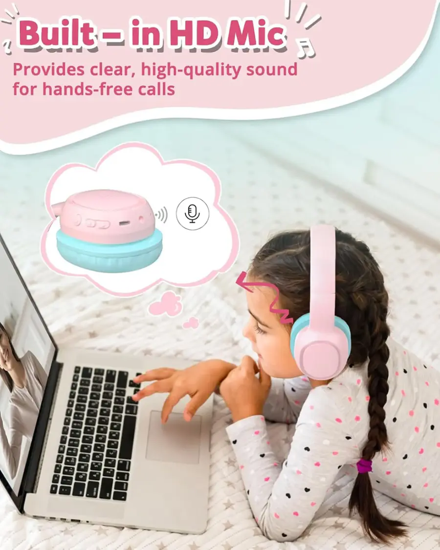 Built-in HD Mic provides clear, high-quality sound for hands-free calls.