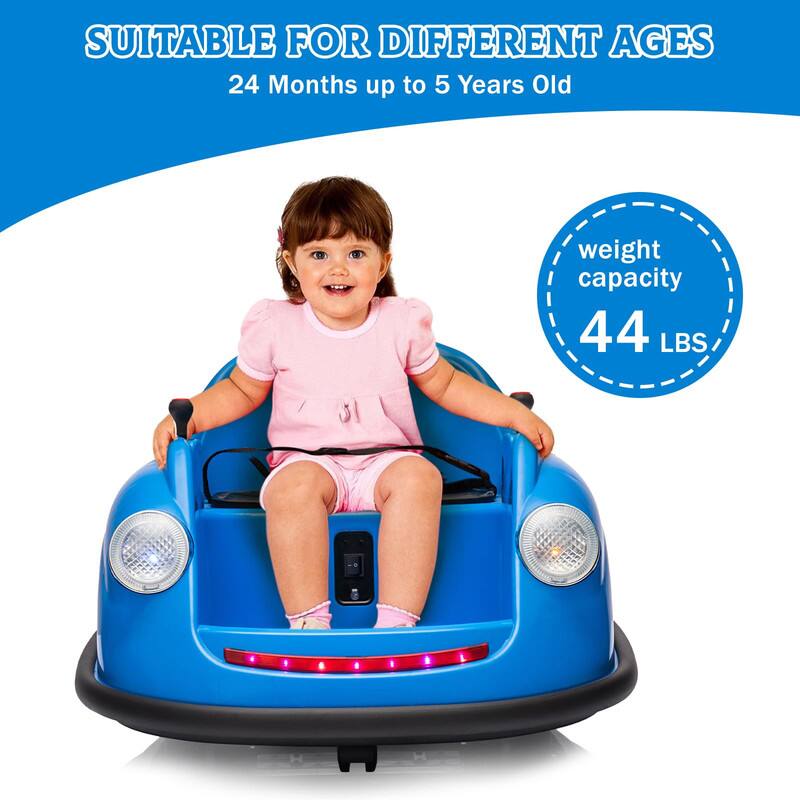 SUITABLE FOR DIFFERENT AGES  
24 Months up to 5 Years Old  

weight capacity  
44 LBS