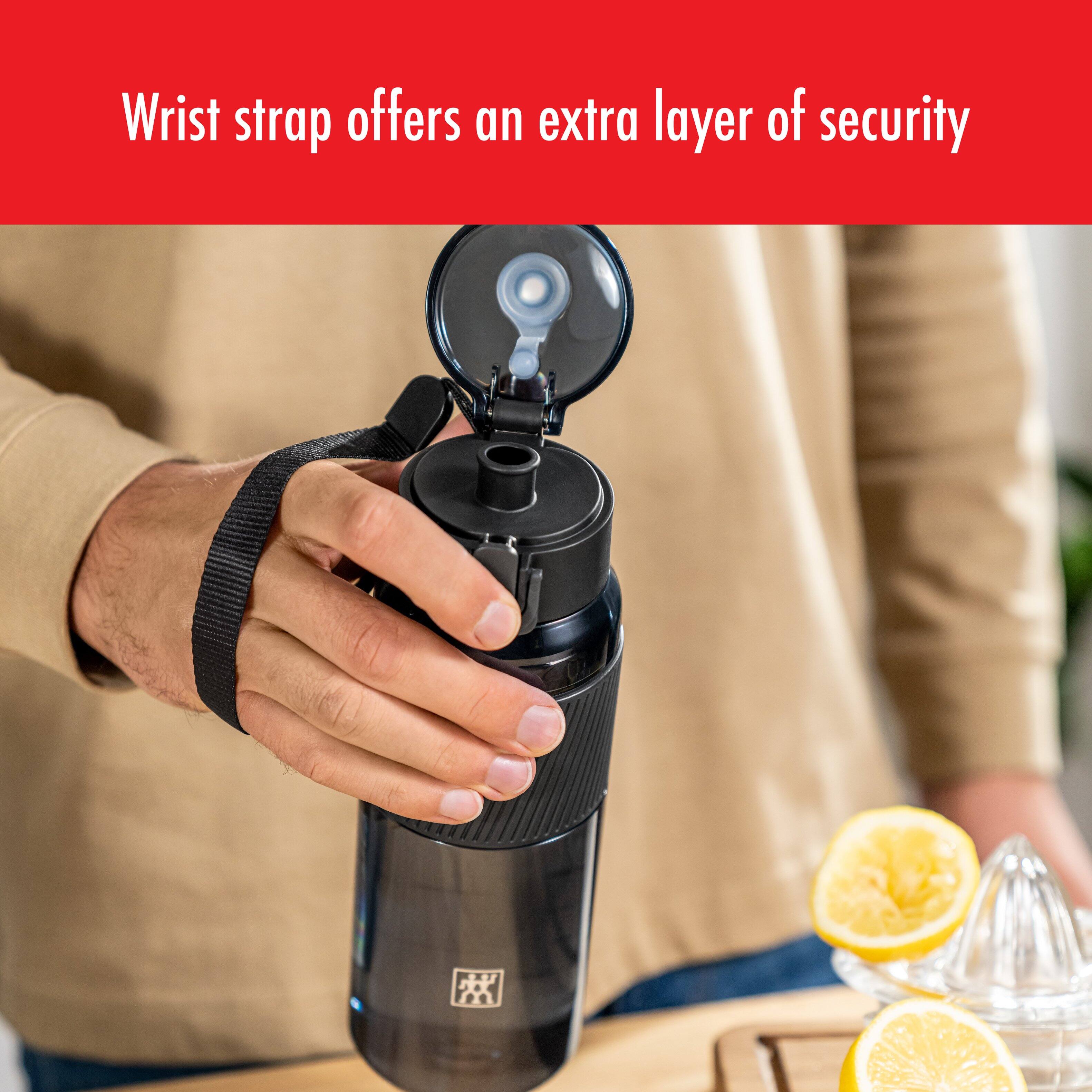 Wrist strap offers an extra layer of security