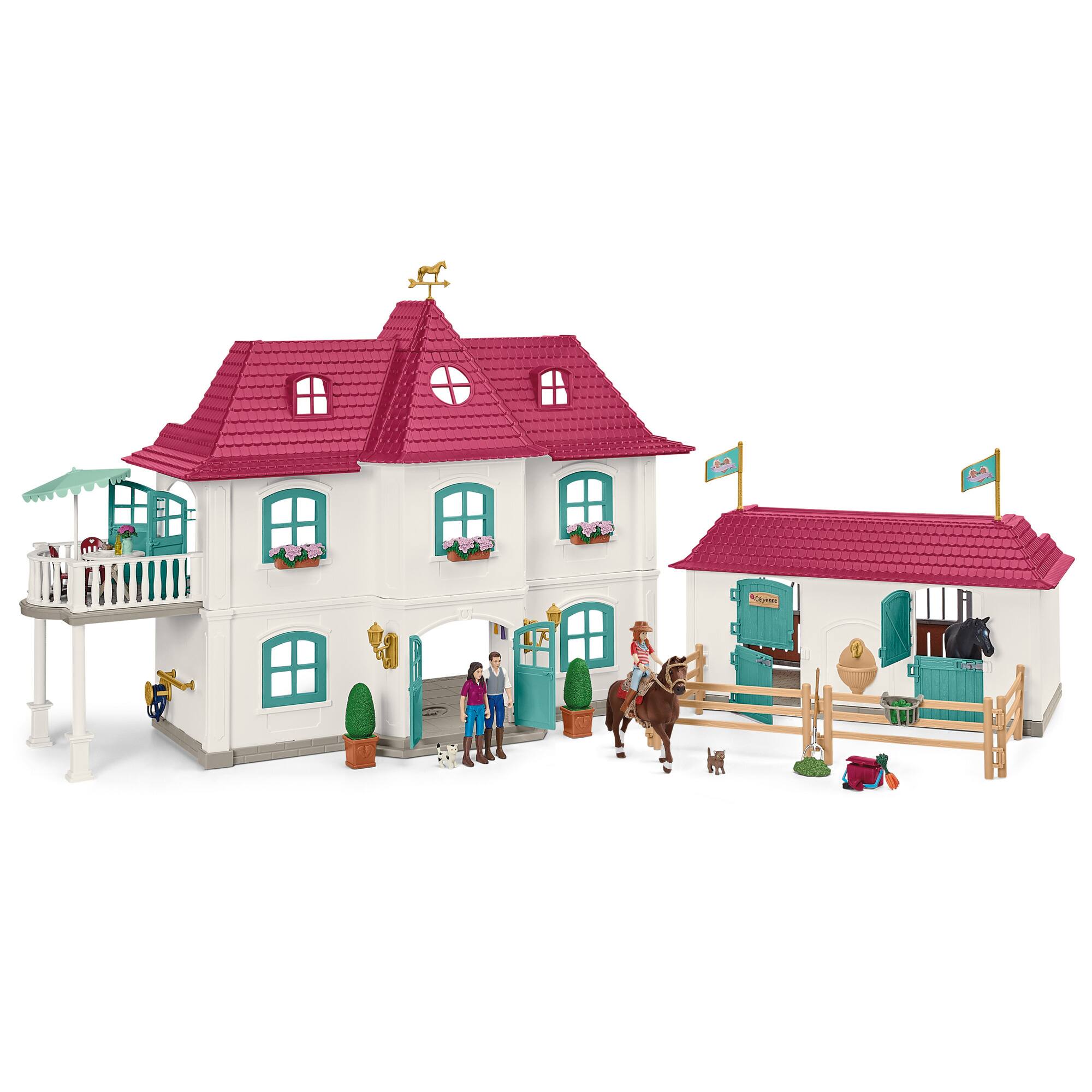 Angle. Schleich - Lakeside Country House & Stable.