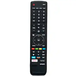 ALLIMITY - Replacement Remote Control EN3139S EN3139H, Fit for Hisense Television 43H6080E 49H6080E 50H6080E 55H6080E 60H6080E - Black