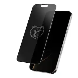 Screen Skinz - Memphis Grizzlies iPhone Privacy Screen Protector - 14 Pro Max - Multicolor