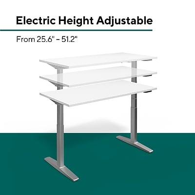 Electric Height Adjustable  
From 25.6" - 51.2"