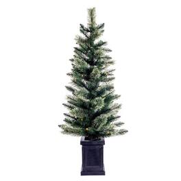 Celebrations - 4 ft. Full LED 50 ct Mixed Pine Potted Color Changing Christmas Tree - Green
