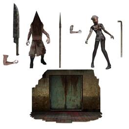 Mezco Toyz - Silent Hill 2 5 Points Deluxe Figure Boxed Set - Brown