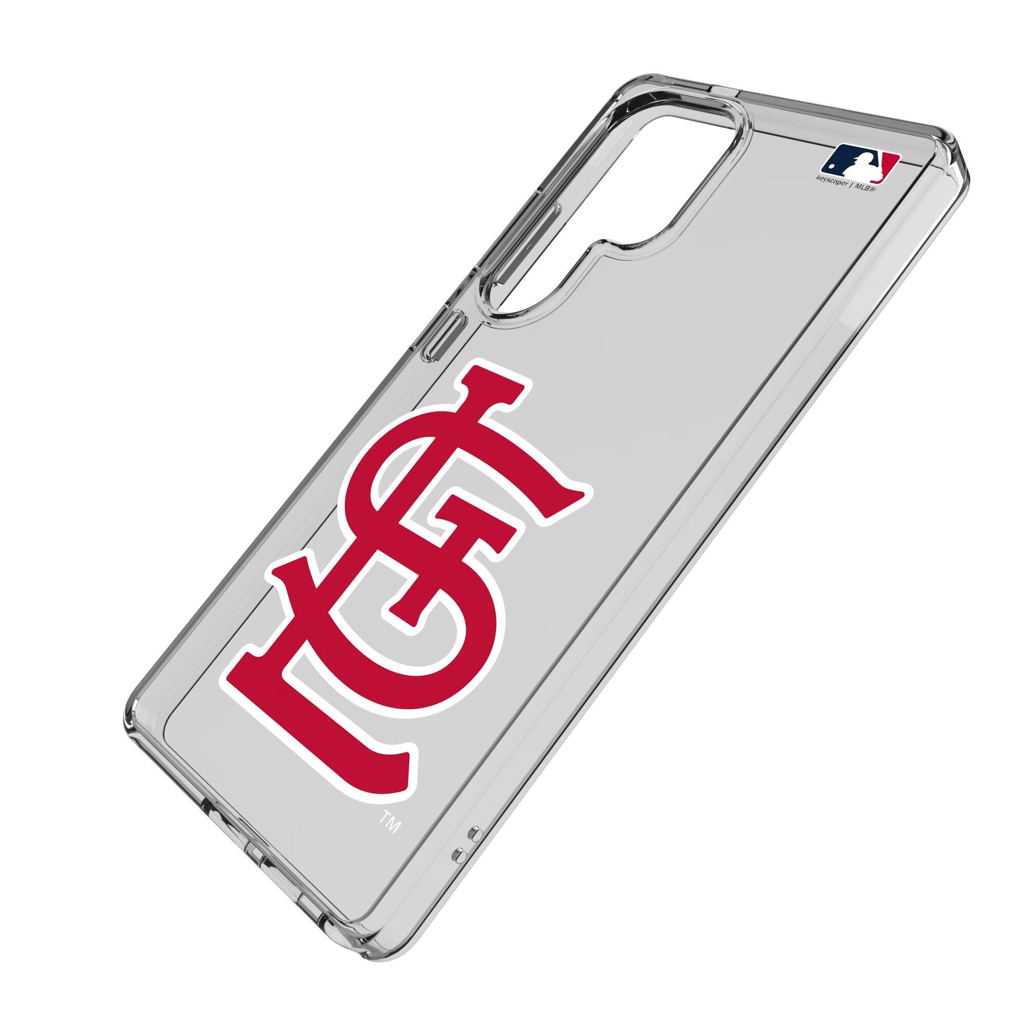 Alt View 1. Keyscaper - Galaxy Text Backdrop Clear Case - S23 - Multicolor.