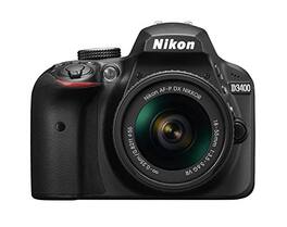 Nikon - D3400 w/ AF-P DX NIKKOR 18-55mm f/3.5-5.6G VR - Black