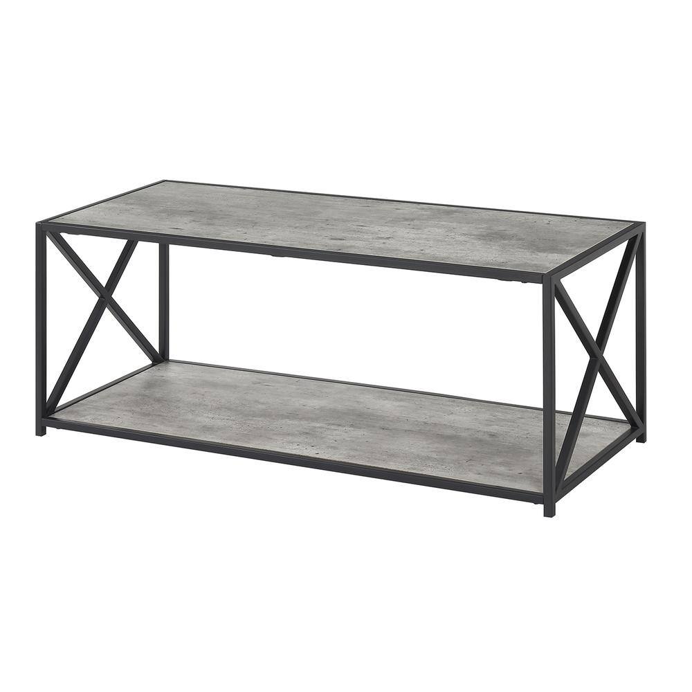 Front. Convenience Concepts - Tucson Coffee Table - Faux Birch.