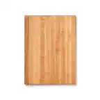 Front. John Boos - John Boos Maple Wood Edge Grain Reversible Cutting Board, 24 x 18 x 1.5 Inches - Maple.