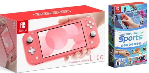 Nintendo Switch Lite ピンク 本体 BDSP 1.1.1 Refurbished Nintendo Switch Lite Coral Pink Console