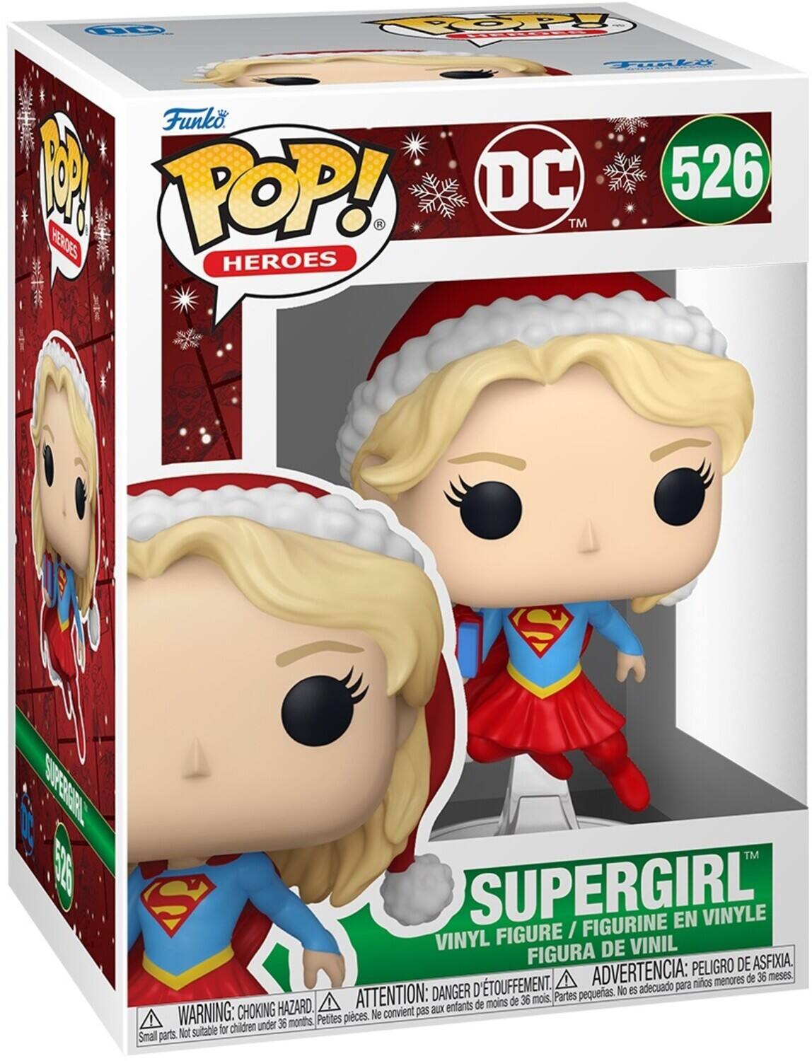 10 CopY i Fialy Funko M POP! DC 526 14 TM HERDES HEROES  S SPFERSELL TM 6 SUPERGIRL S EN VINYLE FIGURE / FIGURINE VINYL DE VINIL FIGURA DE ASFIXIA. ADVERTENCIA: PELIGRO DE ASFIXIA. ATTENTION: DANGER D'ÉTOUFFEMENT. Parties peqiefias. No es adecuado para niños menores de 36 meses. CHOKING HAZARD. WARNING: Choking Hazard. Small parts. Not suitable for children under 36 months. Petites pieces.