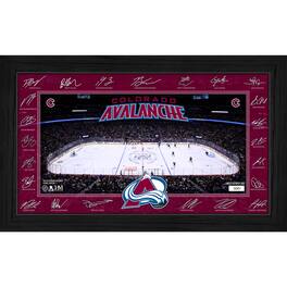 Highland Mint - Colorado Avalanche Limited Edition 2025 Facsimile Signature Rink Framed Photograph - Multicolor