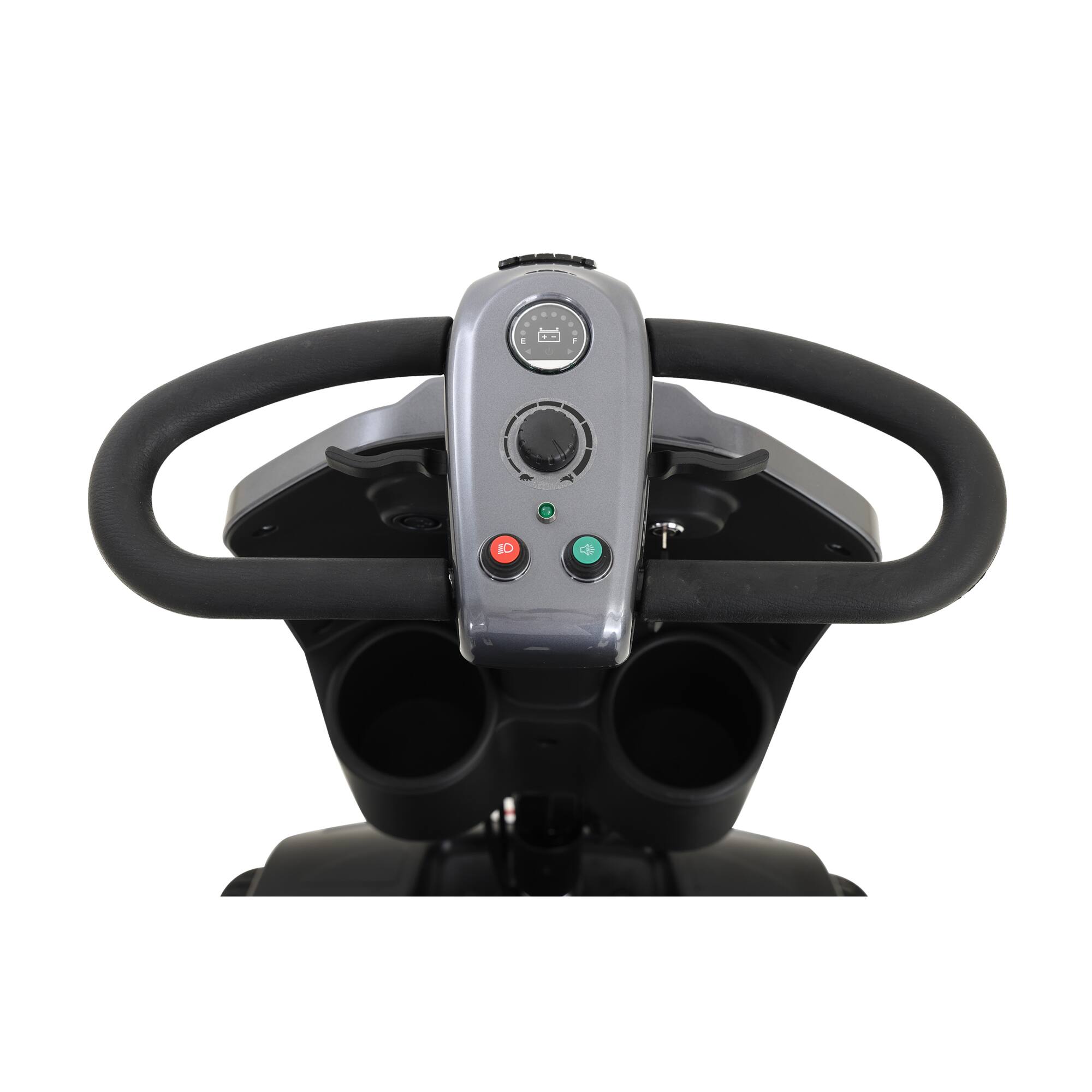 Left. Loheer - Loheer Metallic Grey Patriot Repair Part M1 Plus Replacement Accessory - Grey.