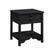 Front. Sauder - Dawson Trail Night Stand Dresser - Black.