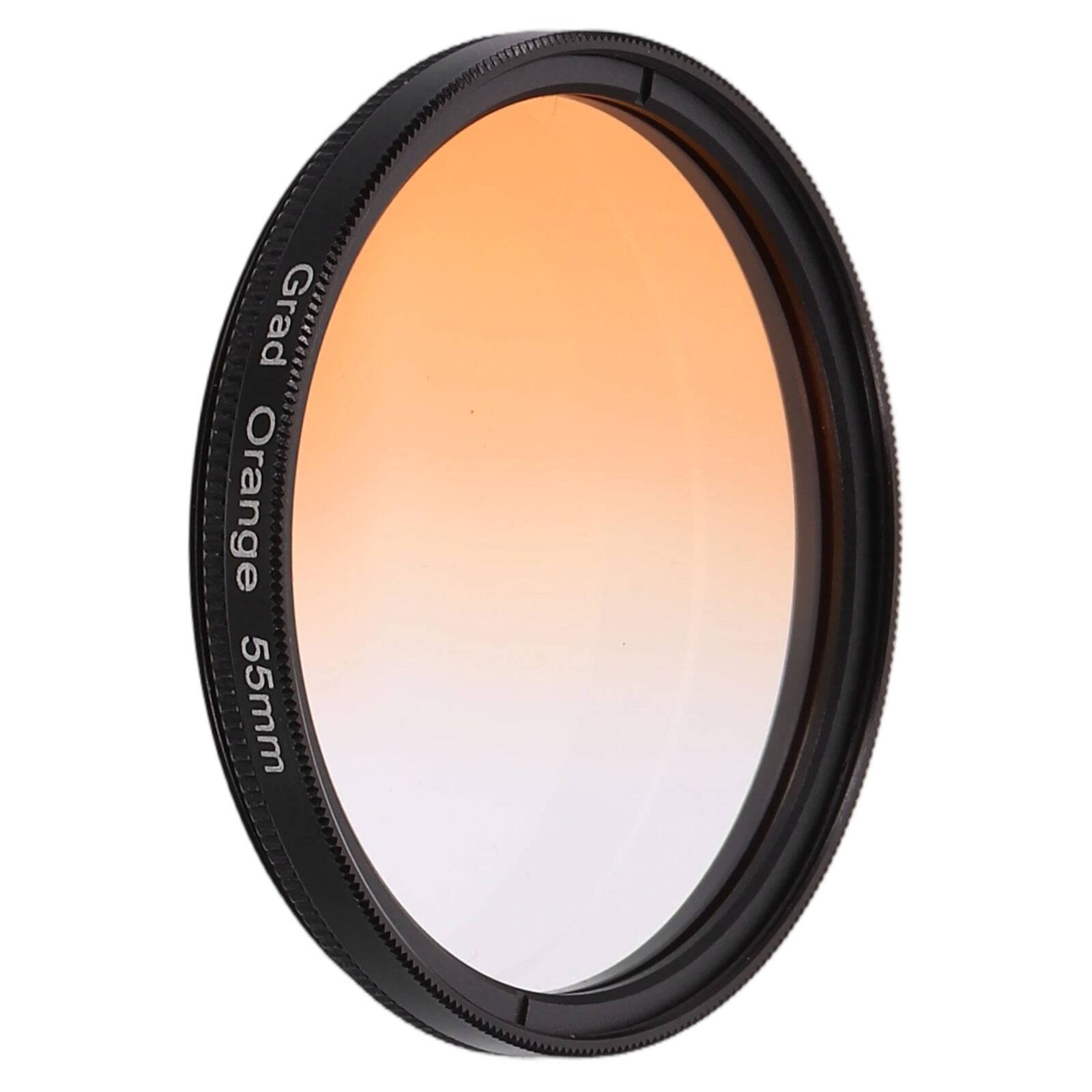 Unique Bargains - 55mm Graduated Color Filter, Scratch Optical Resin Circular Screw-in Color Correcting for Photography