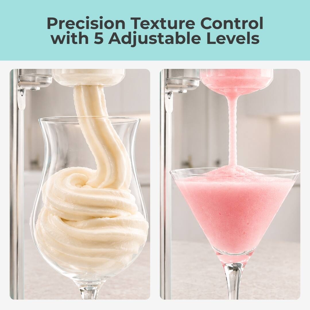 Precision Texture Control with 5 Adjustable Levels