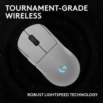 Mouse Gaming Logitech G PRO 2 LIGHTSPEED – Wireless, 32K DPI, Pulsanti Magnetici, USB-C, Batteria 95 Ore