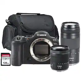 Canon - EOS R6 II Mirrorless Camera with 24-105mm Lens and RF 75-300mm Lens Bundle