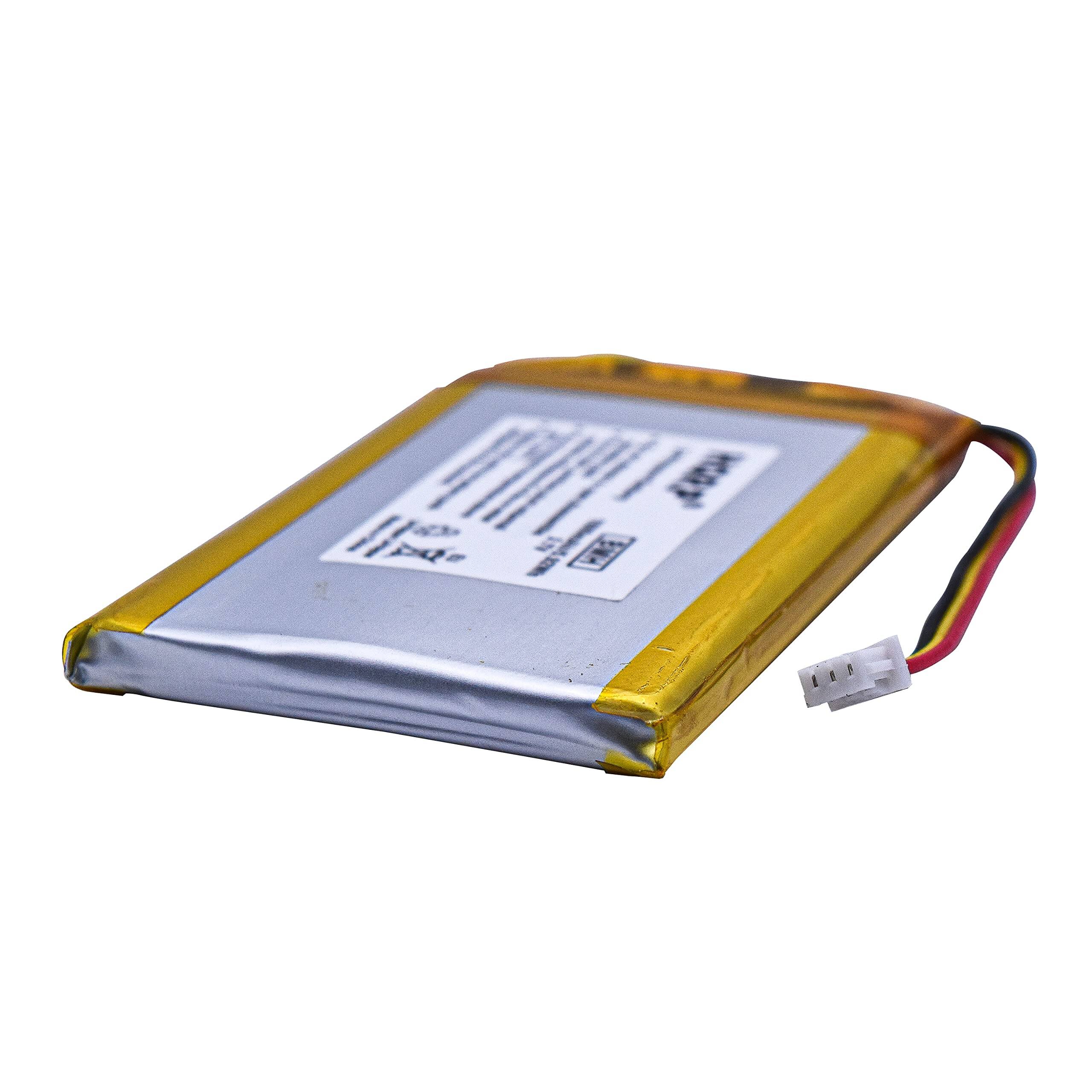 Alt View 3. HQRP - Battery for Moonybaby Trust 30, Split 55 (MB55933, MB55935, MB55810, MB55935BV, MB55935BV-2T, MB55810-2T) Parent Unit.