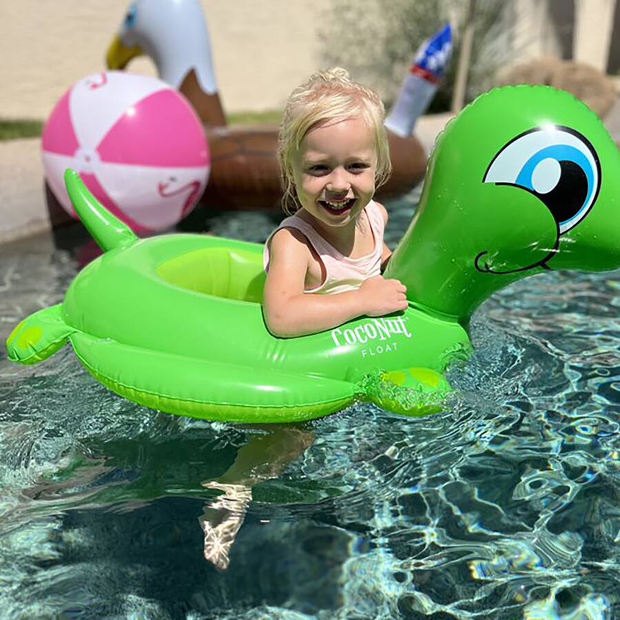 Salus Brands, LLC CocoNut Outdoor: Turtle Junior Green Junior Pool ...