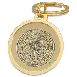 Jardine - UC Irvine Anteaters Team Logo Split-Wire Key Ring - Gold