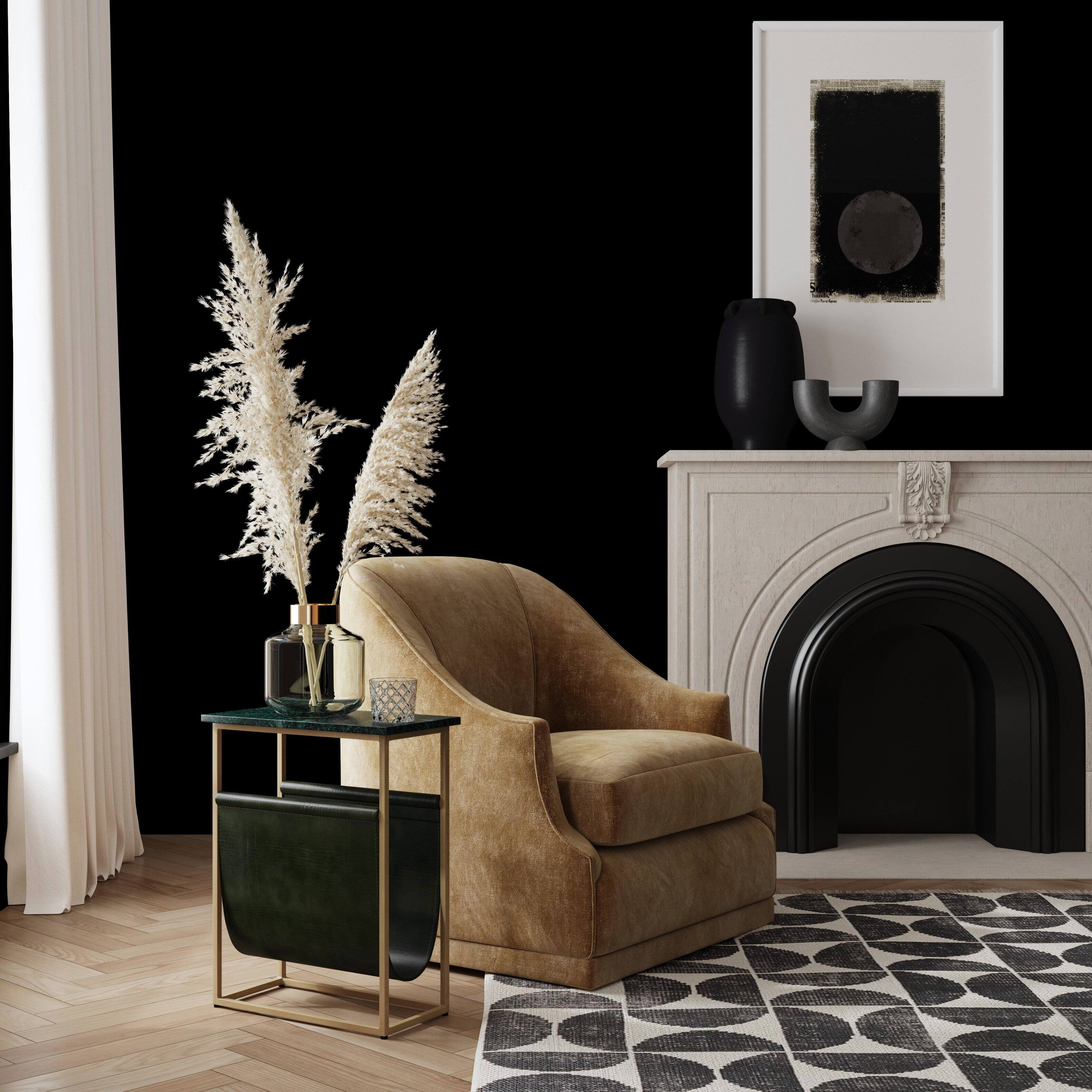Alt View 5. Butler Specialty - Edie Marble & Leather Magazine Side Table - Green.